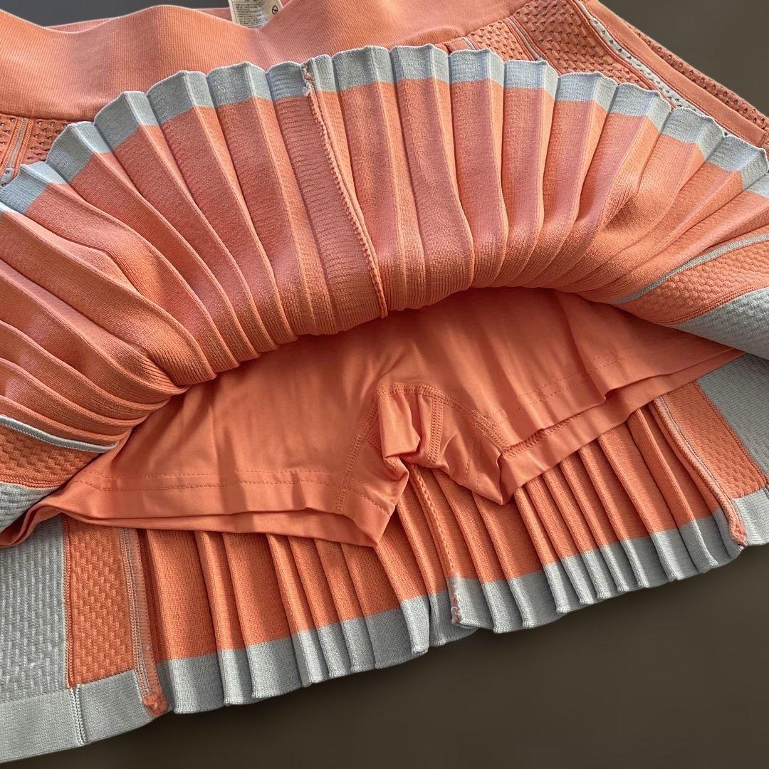 アディダス セットアップ プライムニット プリーツスカート 秋冬ゴルフウェア