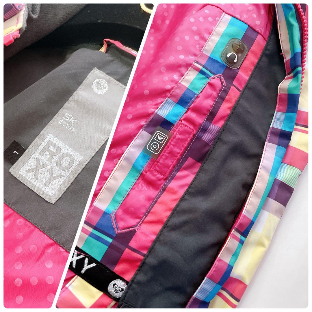 ROXY✨ロキシー スキーウェア スノボウェア セットアップ ビッグロゴ L