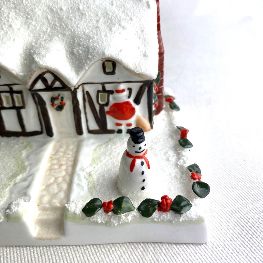 COALPORT クリスマス　コテージ　フィギュリン