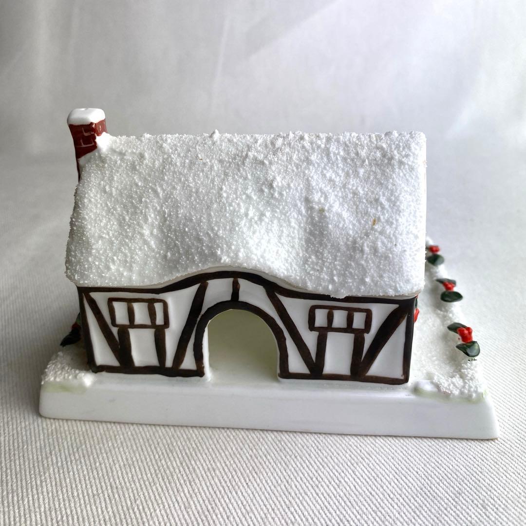 COALPORT クリスマス　コテージ　フィギュリン