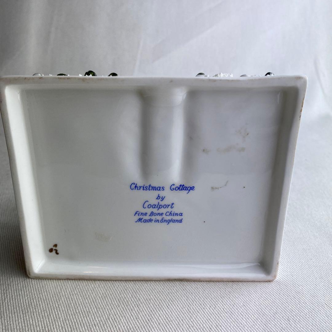 COALPORT クリスマス　コテージ　フィギュリン