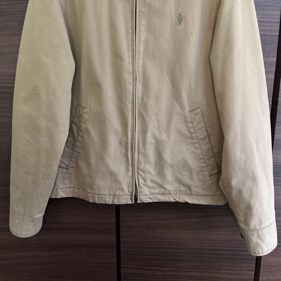 【美品】ポロラルフローレン スイングトップブルゾン 現行タグ チェック裏地 XS
