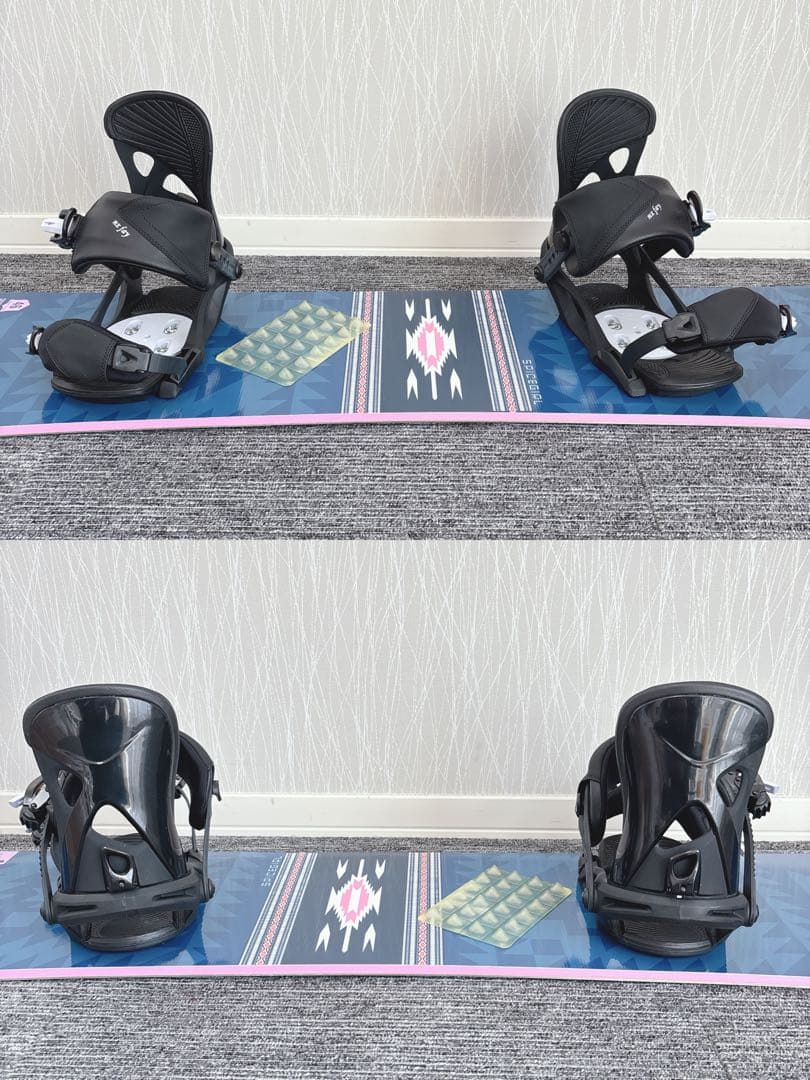 69美品❗️超豪華❗️HEAD 初心者用 スノーボードセット★146cm+ビン付