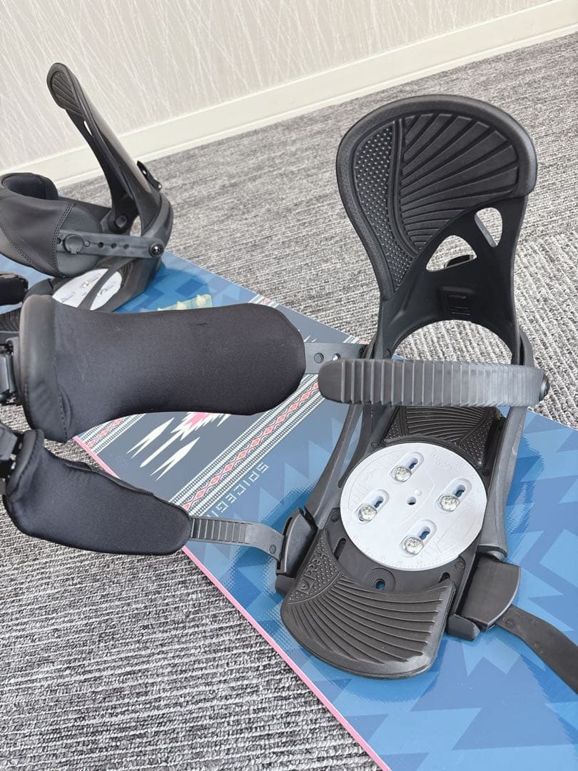 69美品❗️超豪華❗️HEAD 初心者用 スノーボードセット★146cm+ビン付