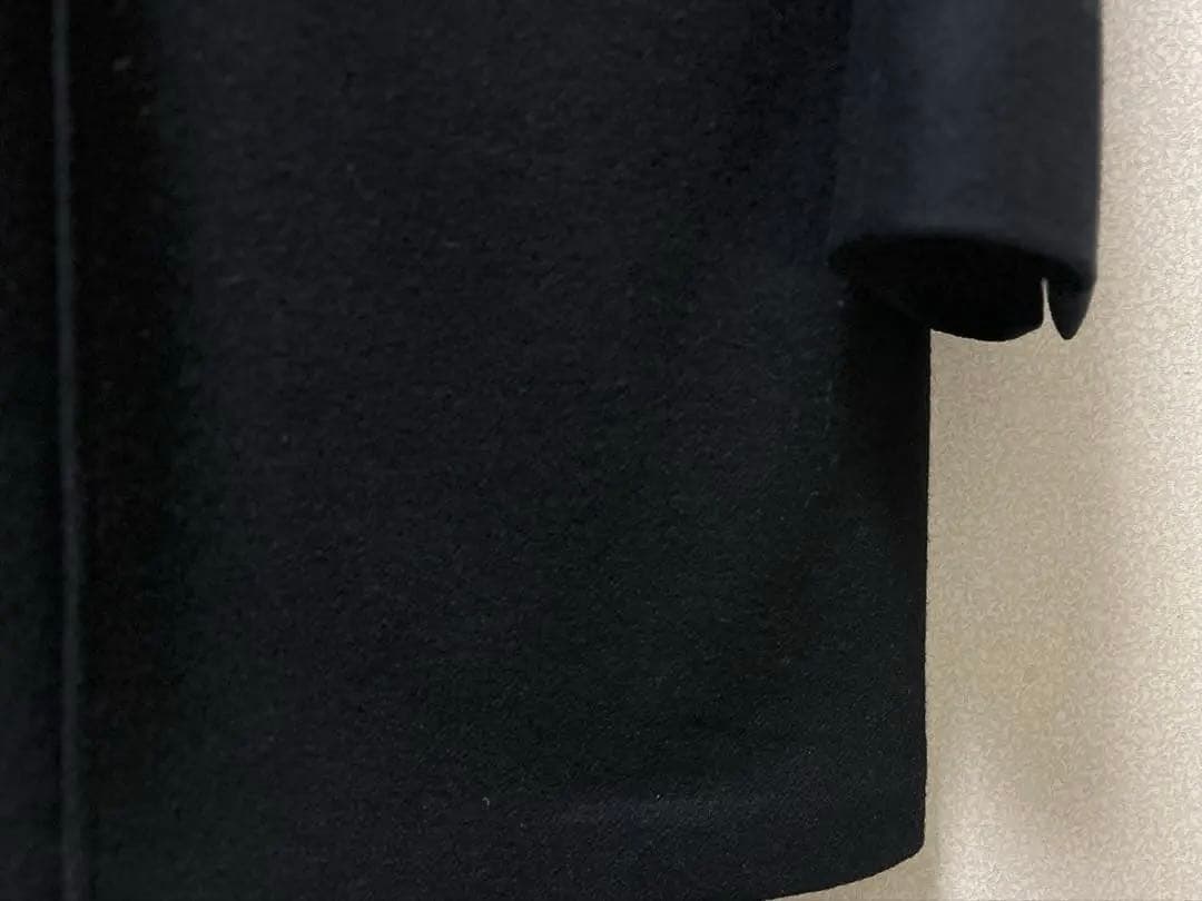 【上質】チェスター コート M 48 ブラック ステンカラー