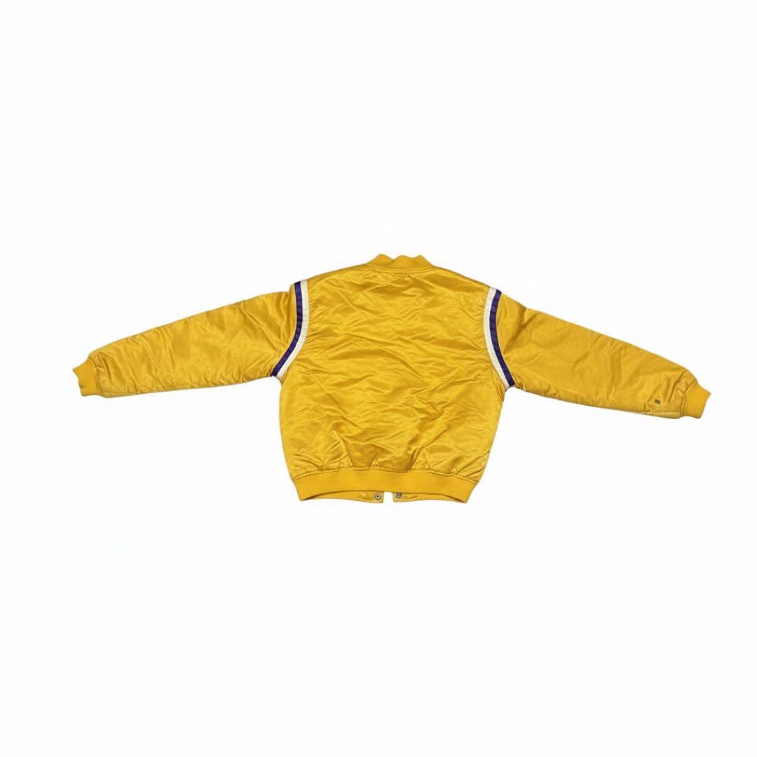 Starter 製 ロサンゼルス・レイカーズ オフィシャルサテンジャケット