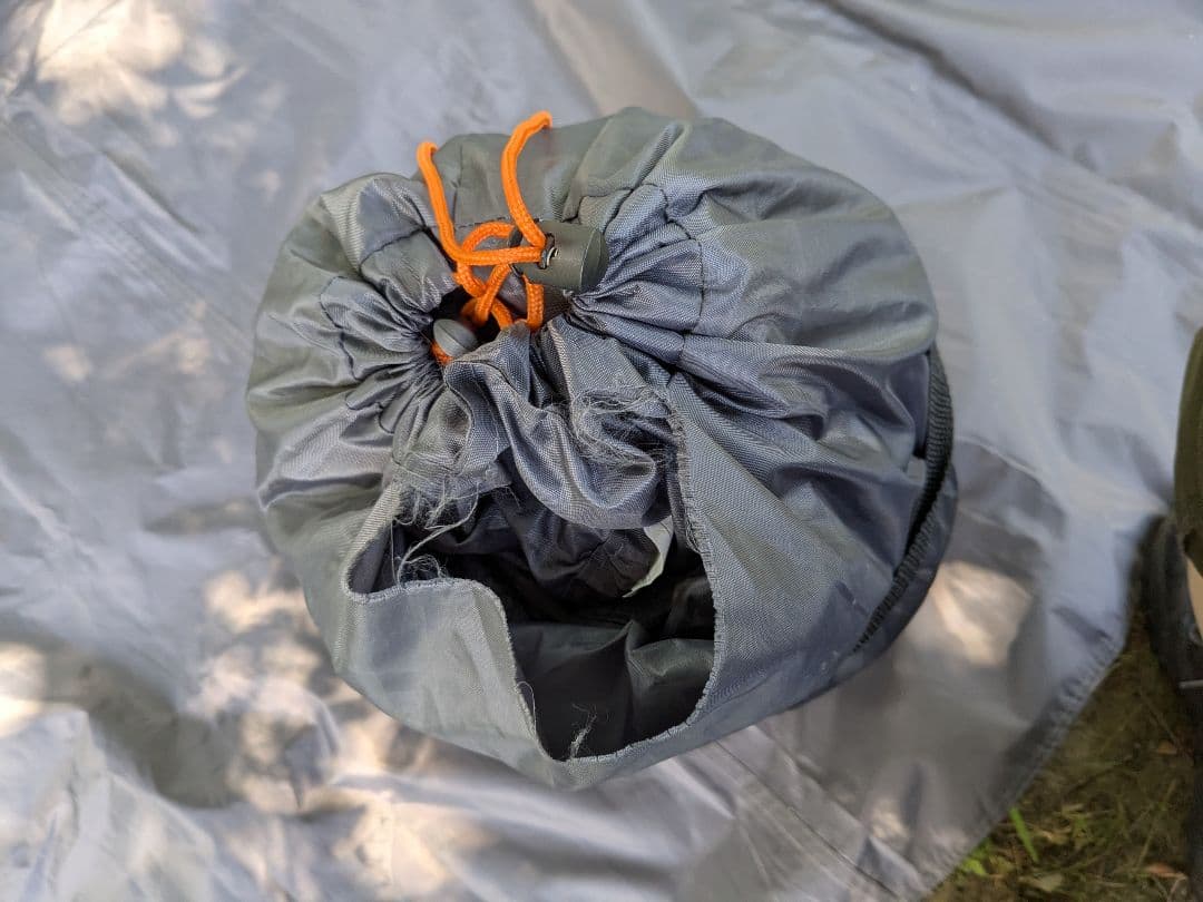 Coleman　ツーリングドームst　グレー　限定カラー　収納袋破けあり