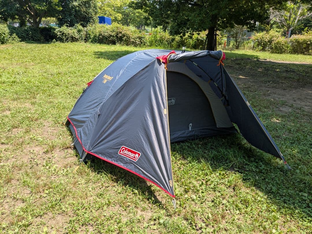 Coleman　ツーリングドームst　グレー　限定カラー　収納袋破けあり