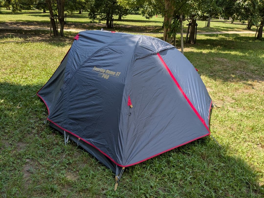 Coleman　ツーリングドームst　グレー　限定カラー　収納袋破けあり