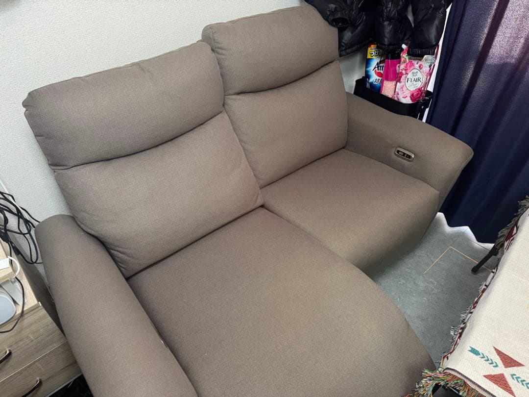 ヤマダオリジナル 電動リクライニングソファ「YES140015MO」幅159cm