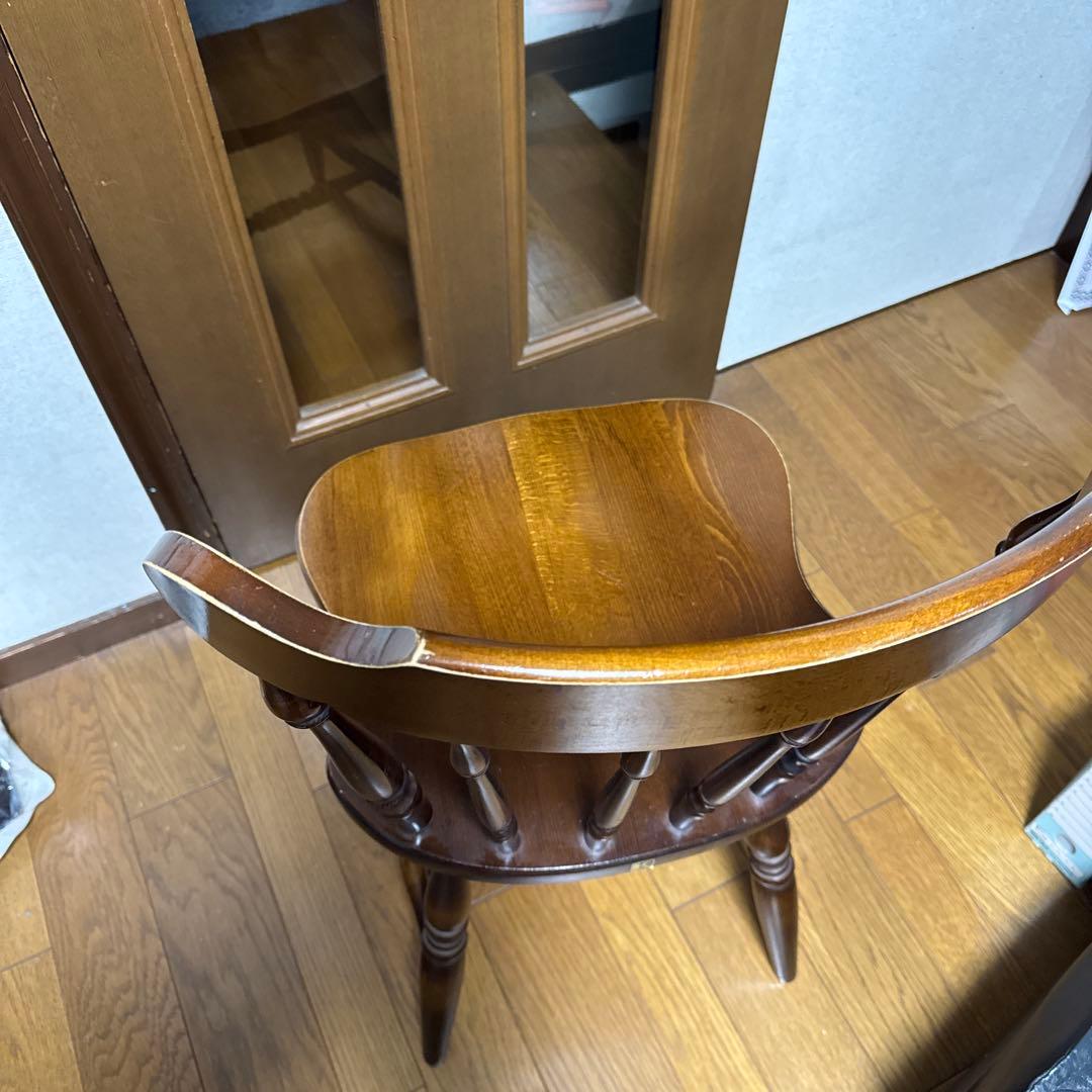 飛騨産業 キツツキマークのウィンザーチェア