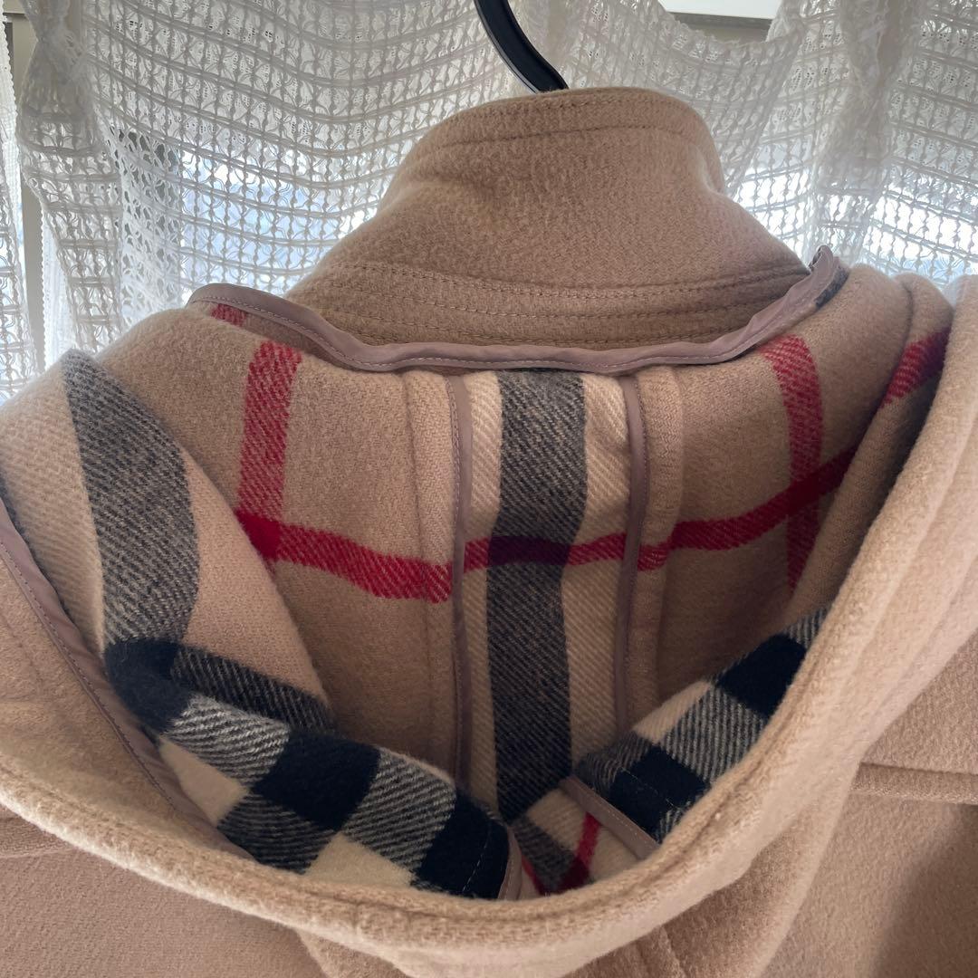 バーバリー ダッフルコート12y 152 クリーニング済み 最 安値