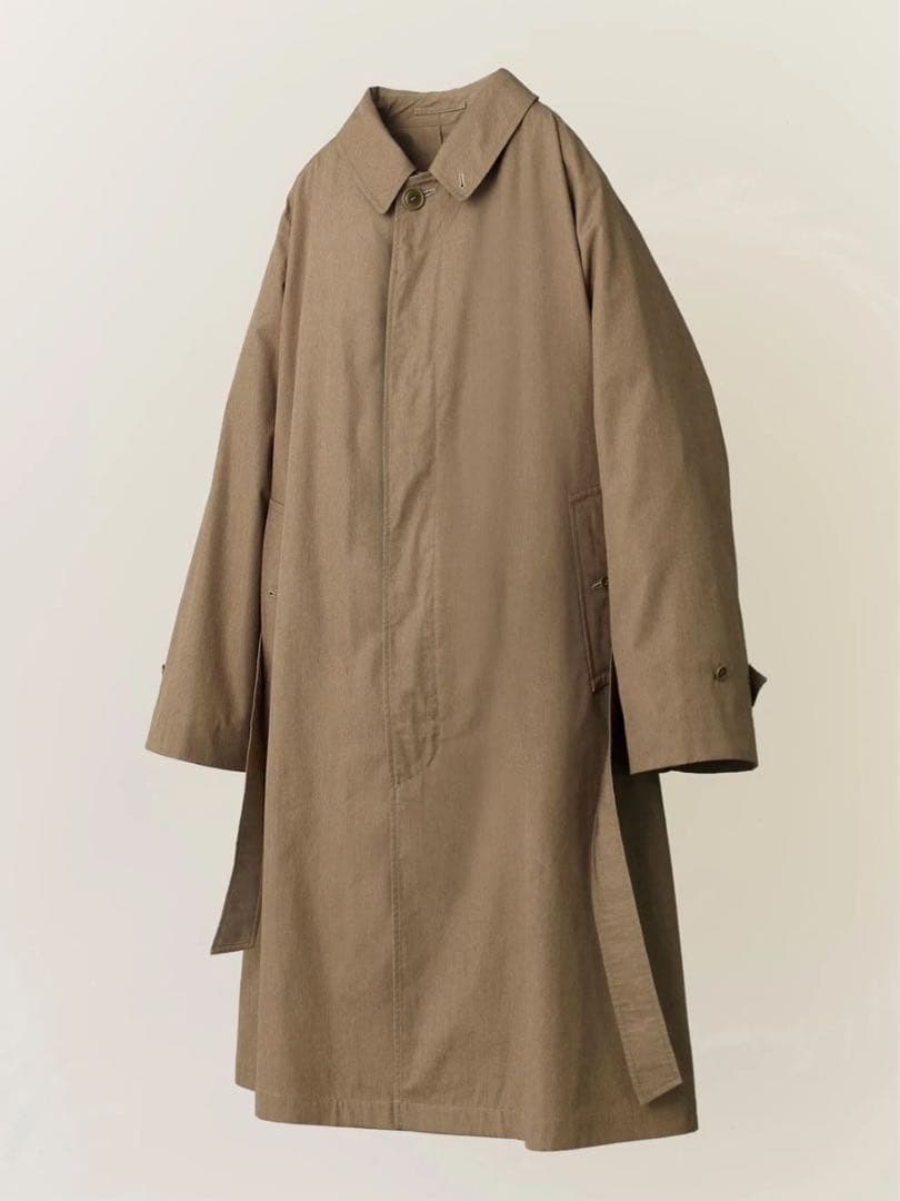 【新品未使用タグ付】レショップ/エルイー　無双仕立てバルカラーコート