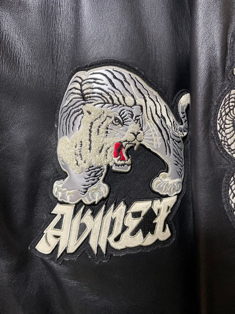 Avirex レザーボンバージャケット