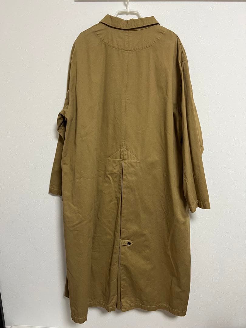 HARVESTY ハーベスティ チノクロスオーバーコート ロングコート　２