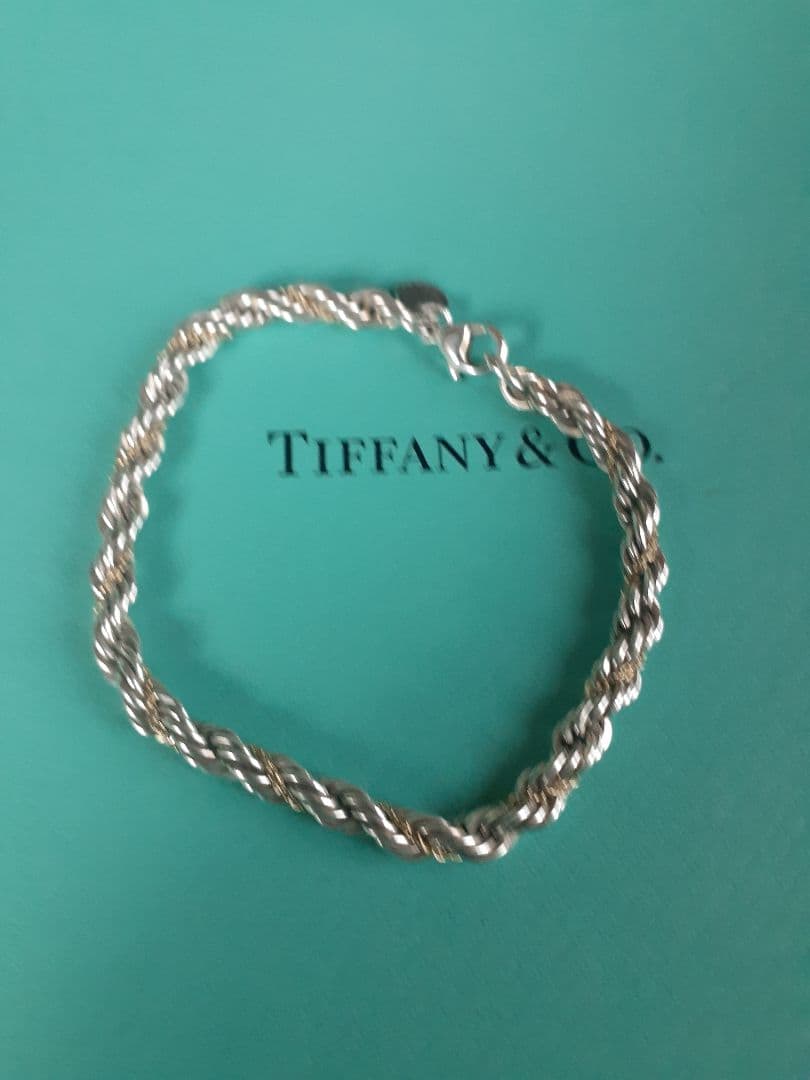 ティファニーツイストコンビブレスレット