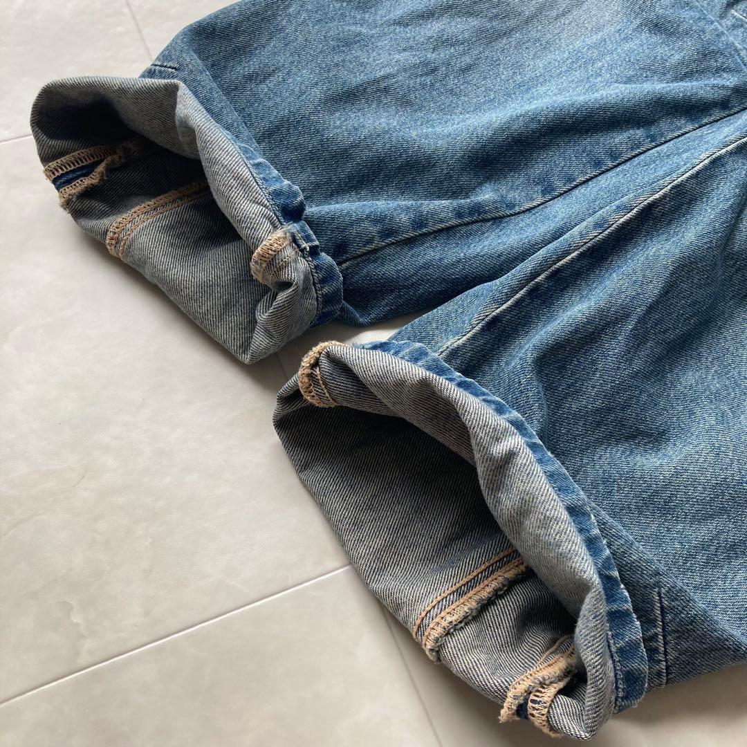 00s ZARA ミッドライズ カーゴ デニムパンツ ヴィンテージ y2k 36