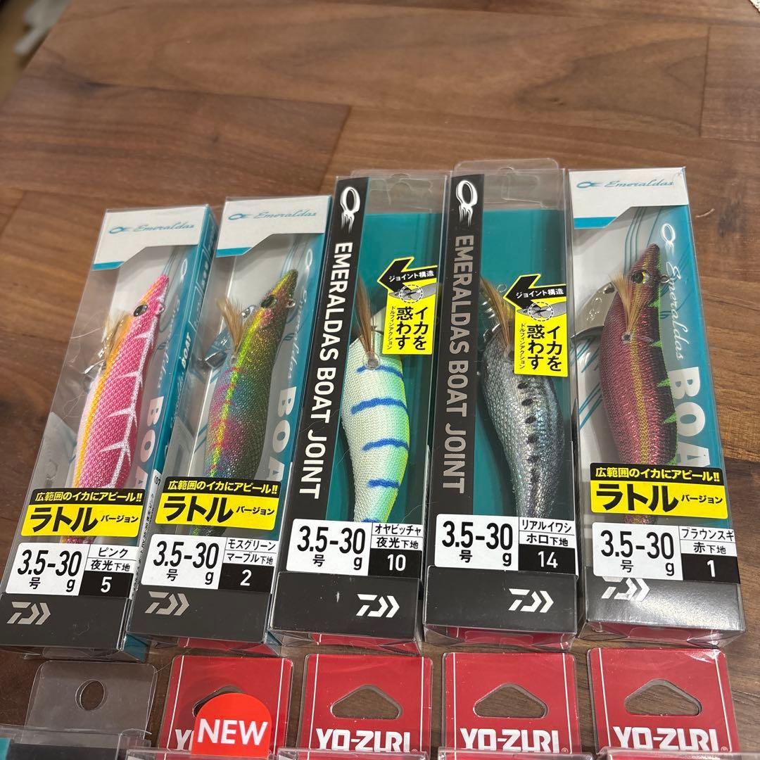 ティップラン エメラルダス ボート Ⅱ JTエビQTR エギ 12個セット