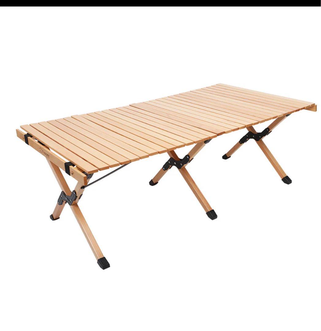 【新品未開封】S’more スモア ウッディロールテーブル120 折りたたみ