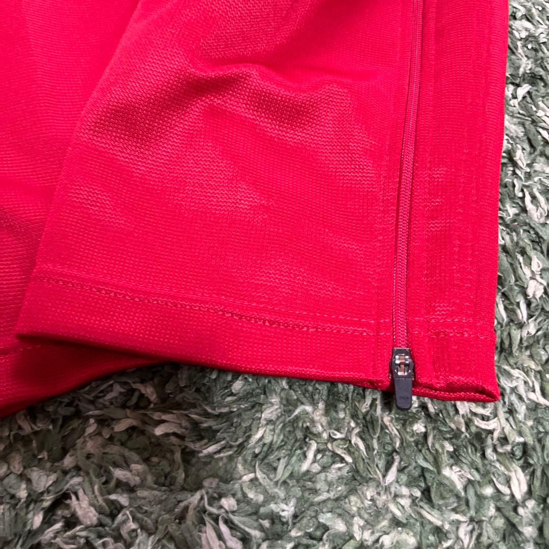 NIKE セットアップ　XL ジャージ　Y2K 刺繍　スウッシュ　ハーフジップ