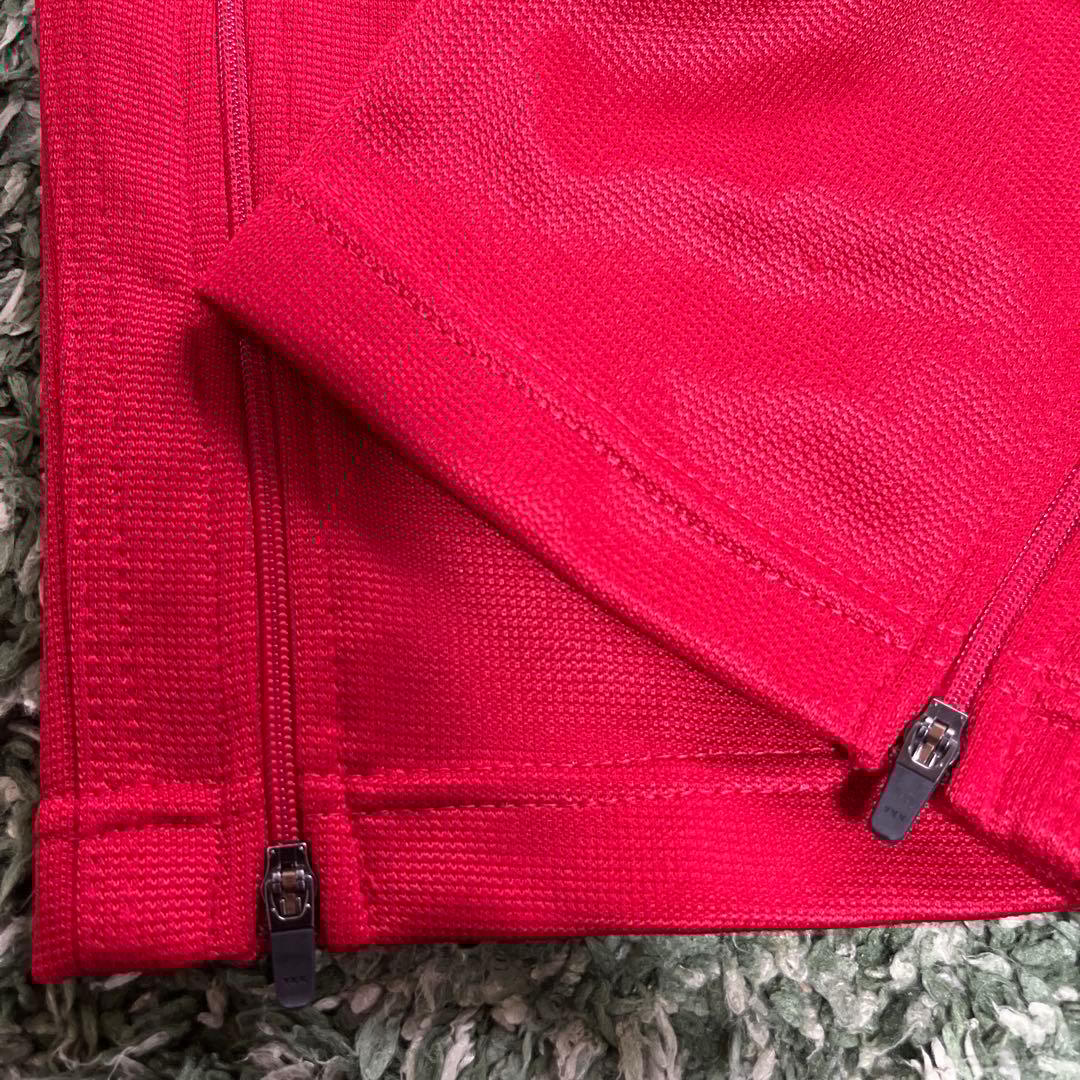 NIKE セットアップ　XL ジャージ　Y2K 刺繍　スウッシュ　ハーフジップ