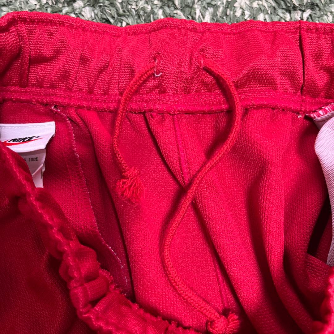 NIKE セットアップ　XL ジャージ　Y2K 刺繍　スウッシュ　ハーフジップ