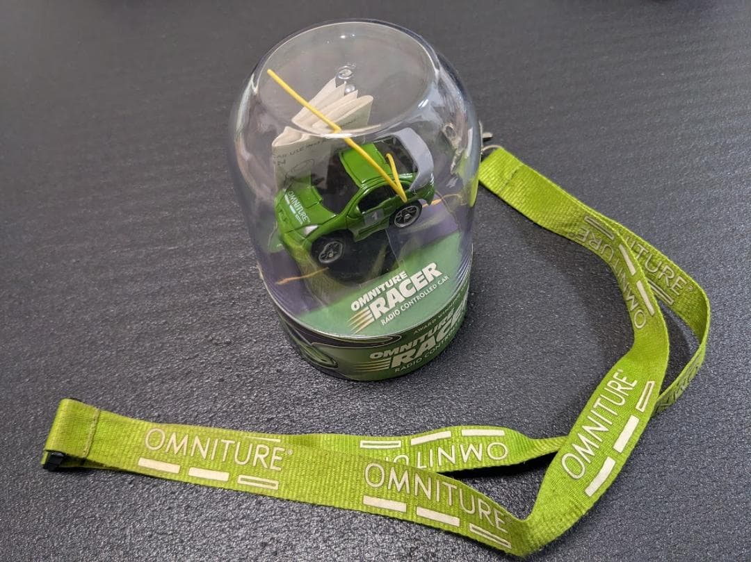 激レア】オムニチュア社（現アドビ）のノベルティ（ミニカーとネック