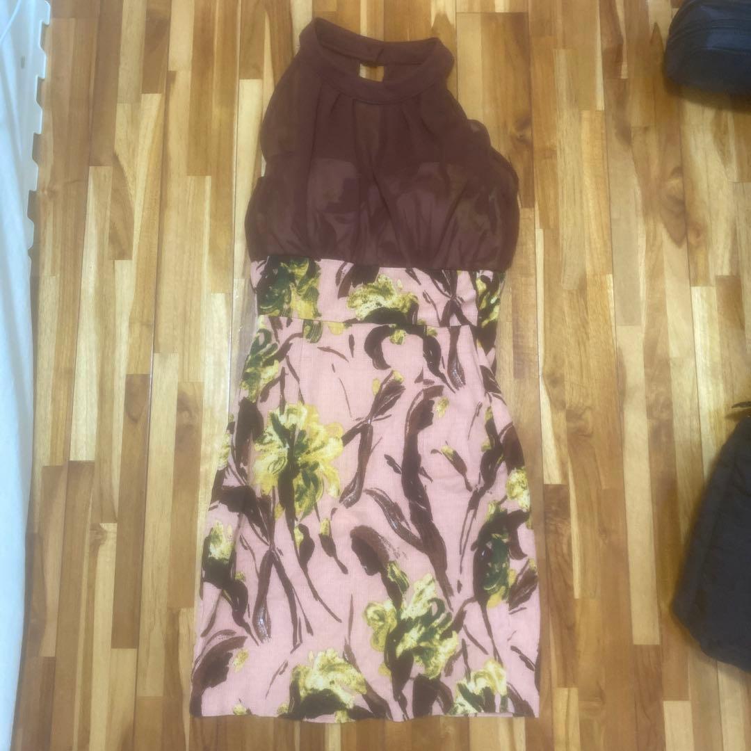 セルフポートレイト ストラップレス ワンピース UK8 未使用 CrepeBow