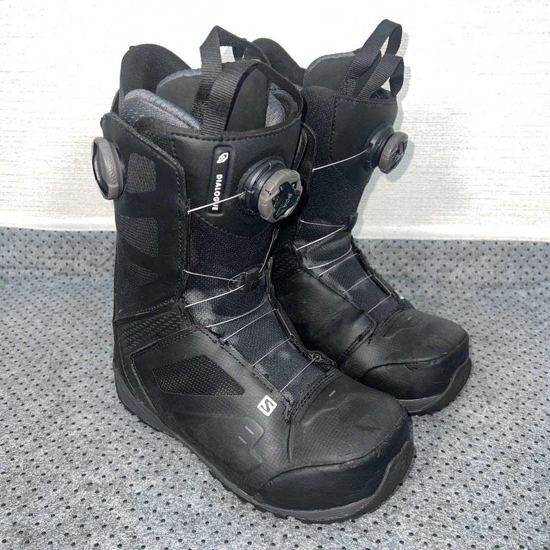 7-8回使用 25cm SALOMON DIALOGUE BOA WIDE