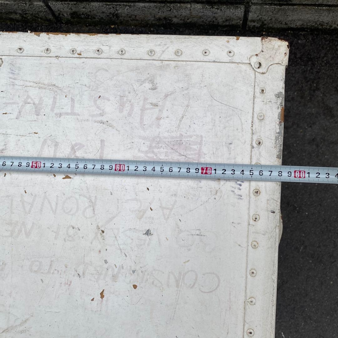 アンティーク木製トランクケース