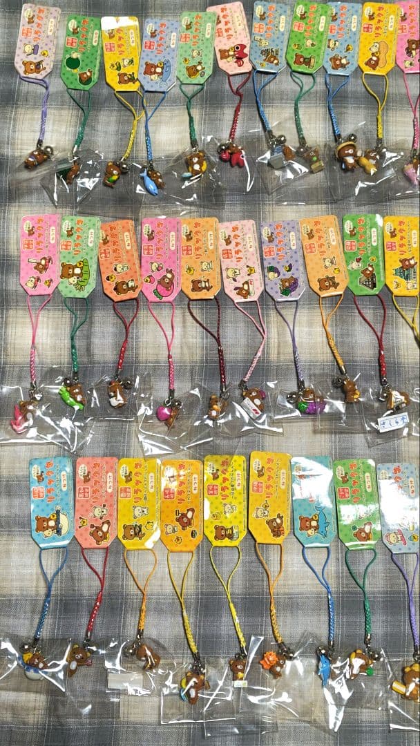 リラックマ　旧タグ　ご当地ねつけ　５６個セット