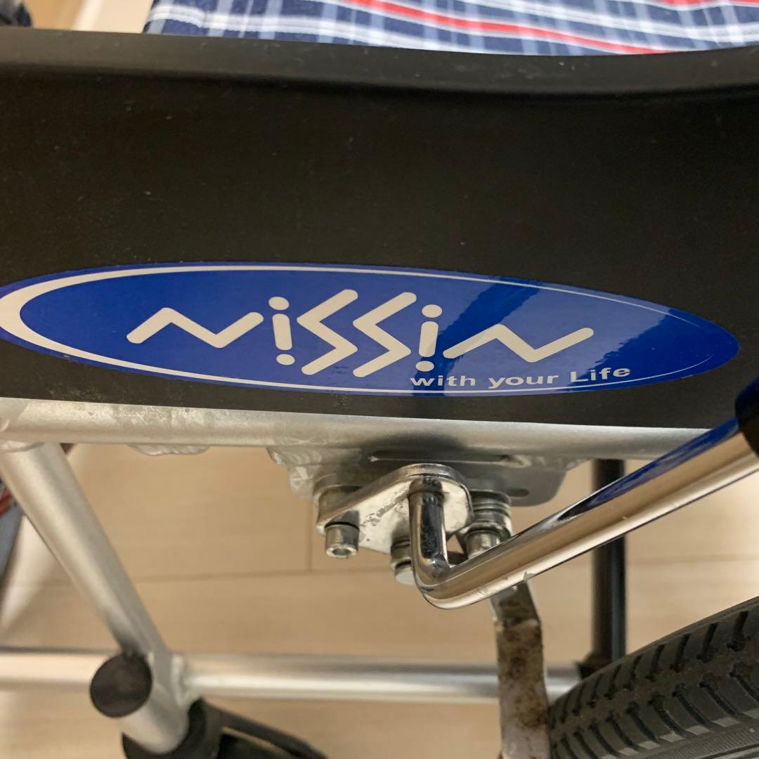 日進医療器 NISSIN NEO-1 自走式車椅子 ノーパンク 工具付き