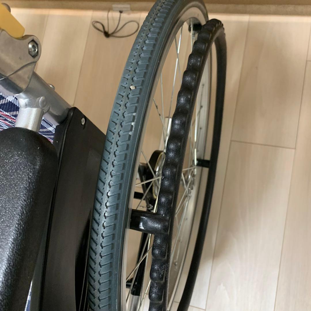 日進医療器 NISSIN NEO-1 自走式車椅子 ノーパンク 工具付き