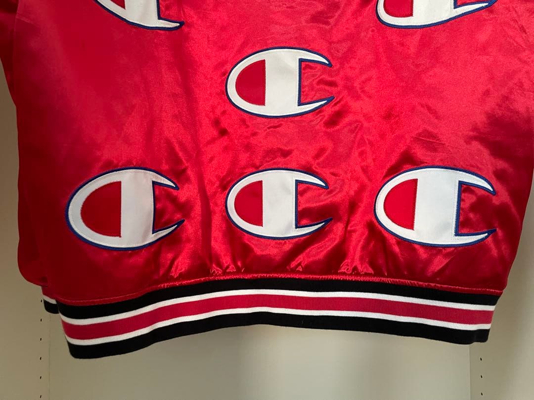 【希少サイズ】supreme champion サテンパーカー　ジャケット　XL