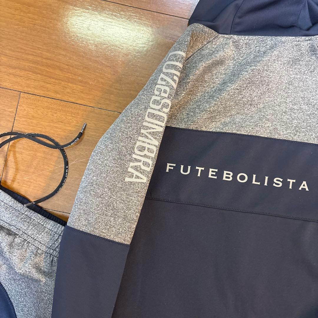 佐*航様 LS フード付きジャージ上下 ネイビー/グレー - ウェア在庫 処分