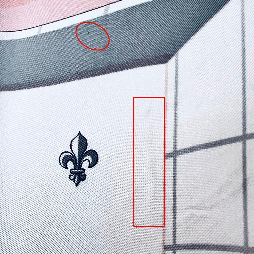 美品✨　エルメス　グランアパラ シルクスカーフ　カレ90 ピンク