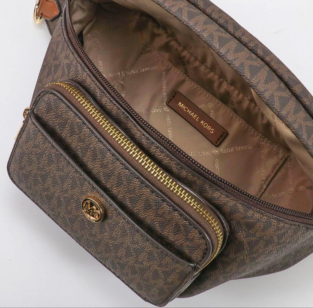MICHAEL KORS ボディバッグ ブラウン