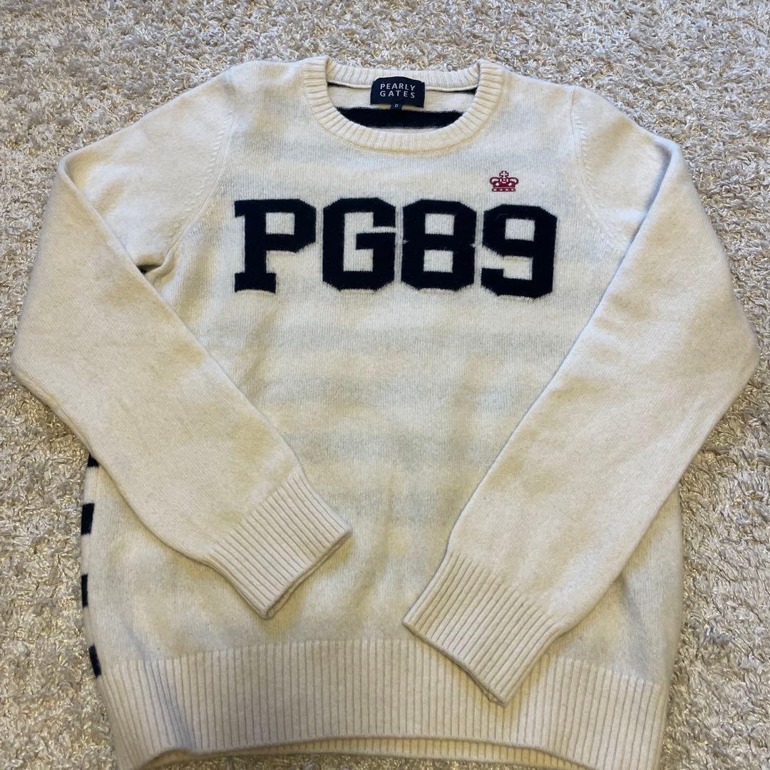 パーリーゲイツ　カシミア混ニット