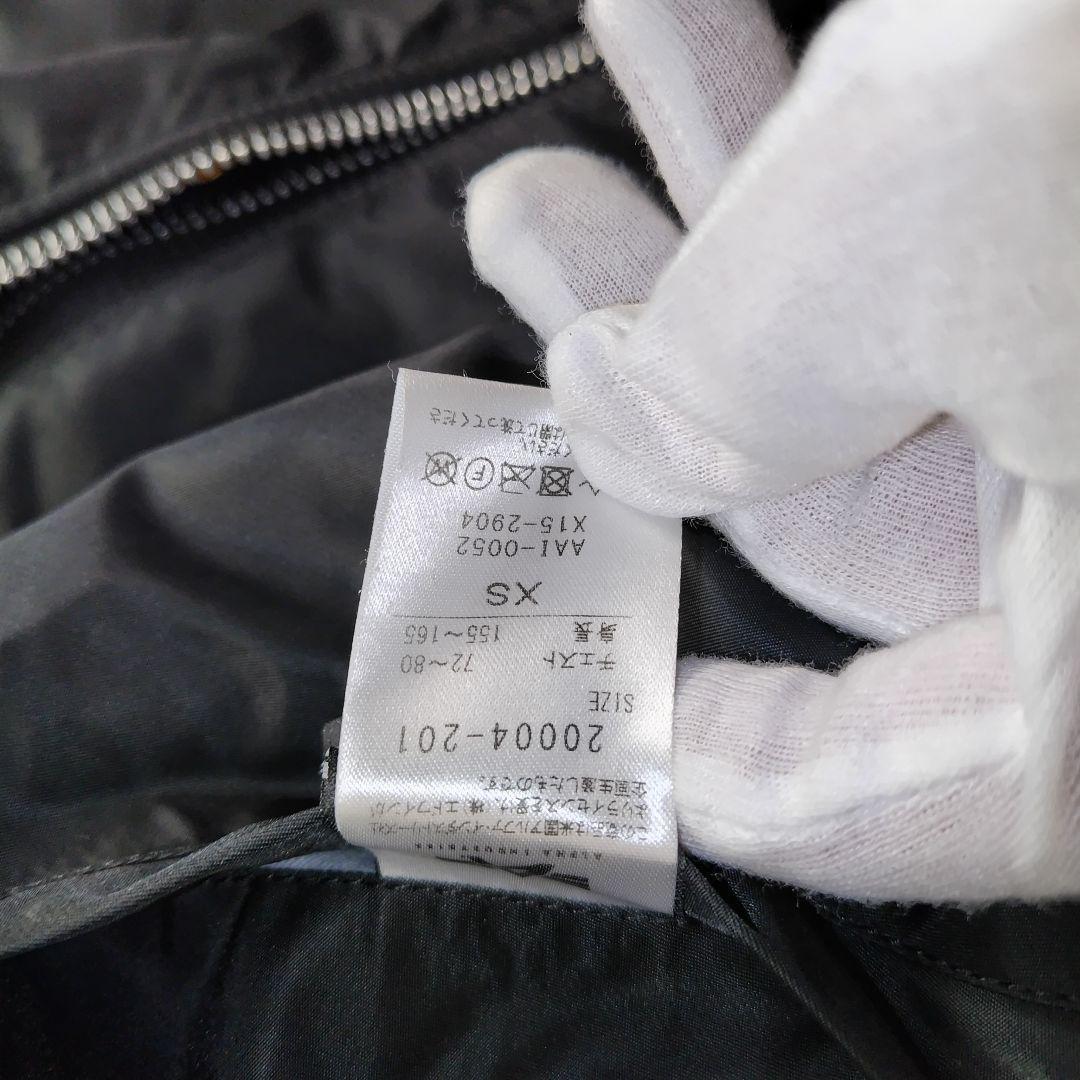 ✨極美品✨　アルファ　MA-1 フライトジャケット　ブラック　黒　X S