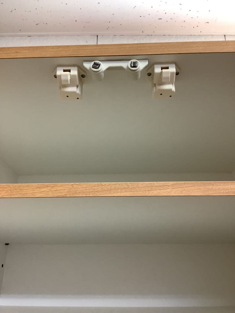 送料込み】ウッドカントリー 無垢材 スリム食器棚 ハイタイプ