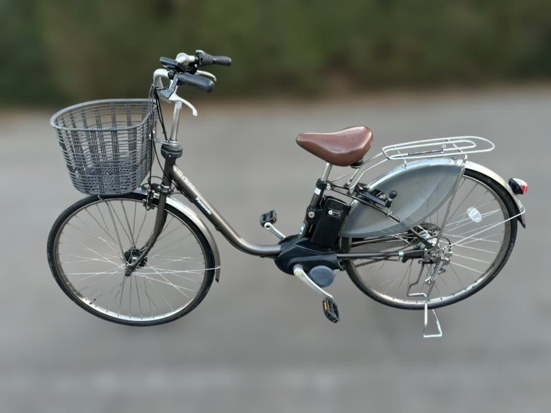 パナソニック ビビ・DX 26型 12.0Ah ラプターグレー　電動自転車