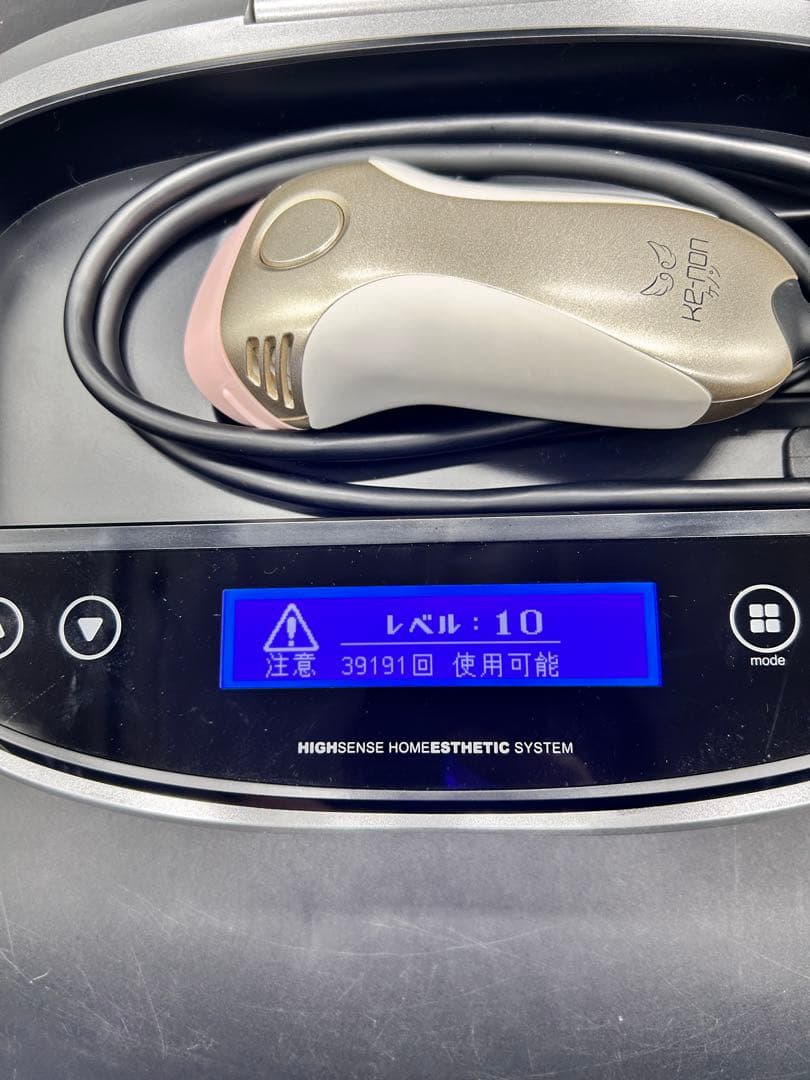 【ケノン NIPL-2080】家庭用脱毛器 本体セット／人気モデル