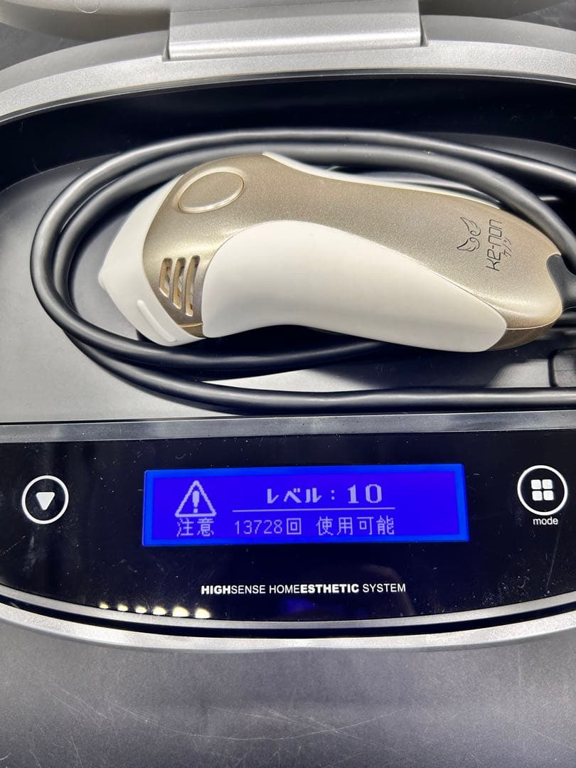 【ケノン NIPL-2080】家庭用脱毛器 本体セット／人気モデル