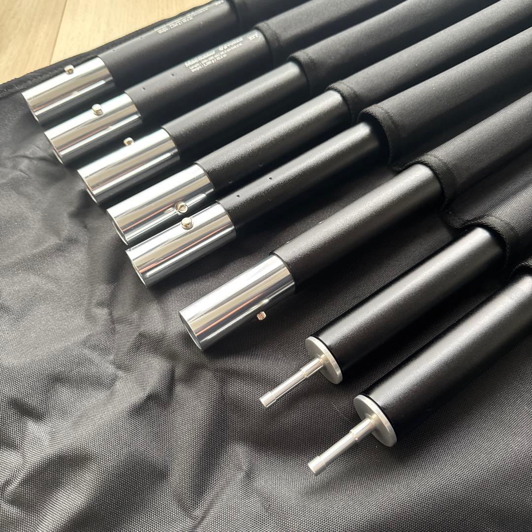 【新品未使用】Mac outdoor Mac one ポール2セット&ケース