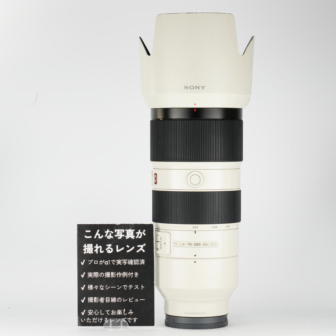 極美品 SONY SEL70200GM F2.8通し 大三元 プロ実写検証済