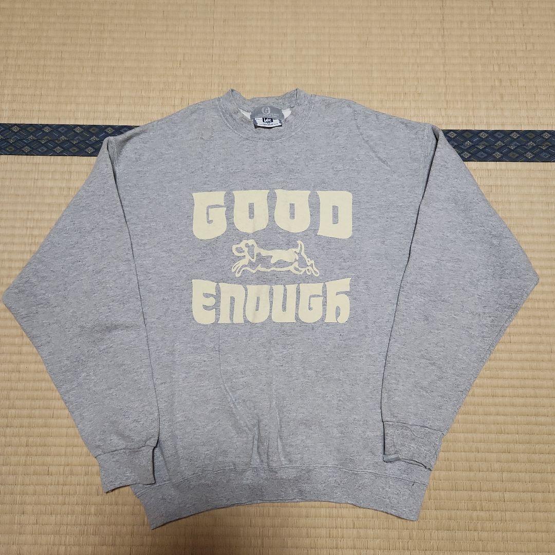 グッドイナフ GOODENOUGH スウェット LEE リー ドッグ 犬 グレー