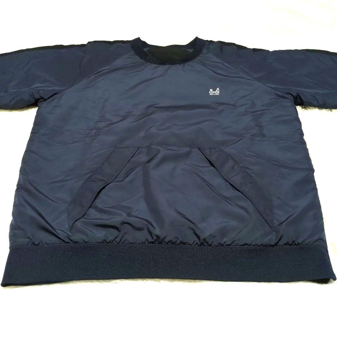 【美品】木梨サイクル　GOLF　リバーシブルスニードジャック　ネイビー　黒　XL
