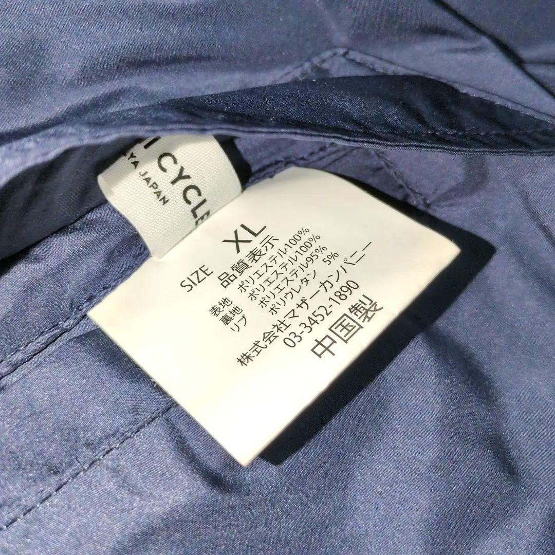 【美品】木梨サイクル　GOLF　リバーシブルスニードジャック　ネイビー　黒　XL