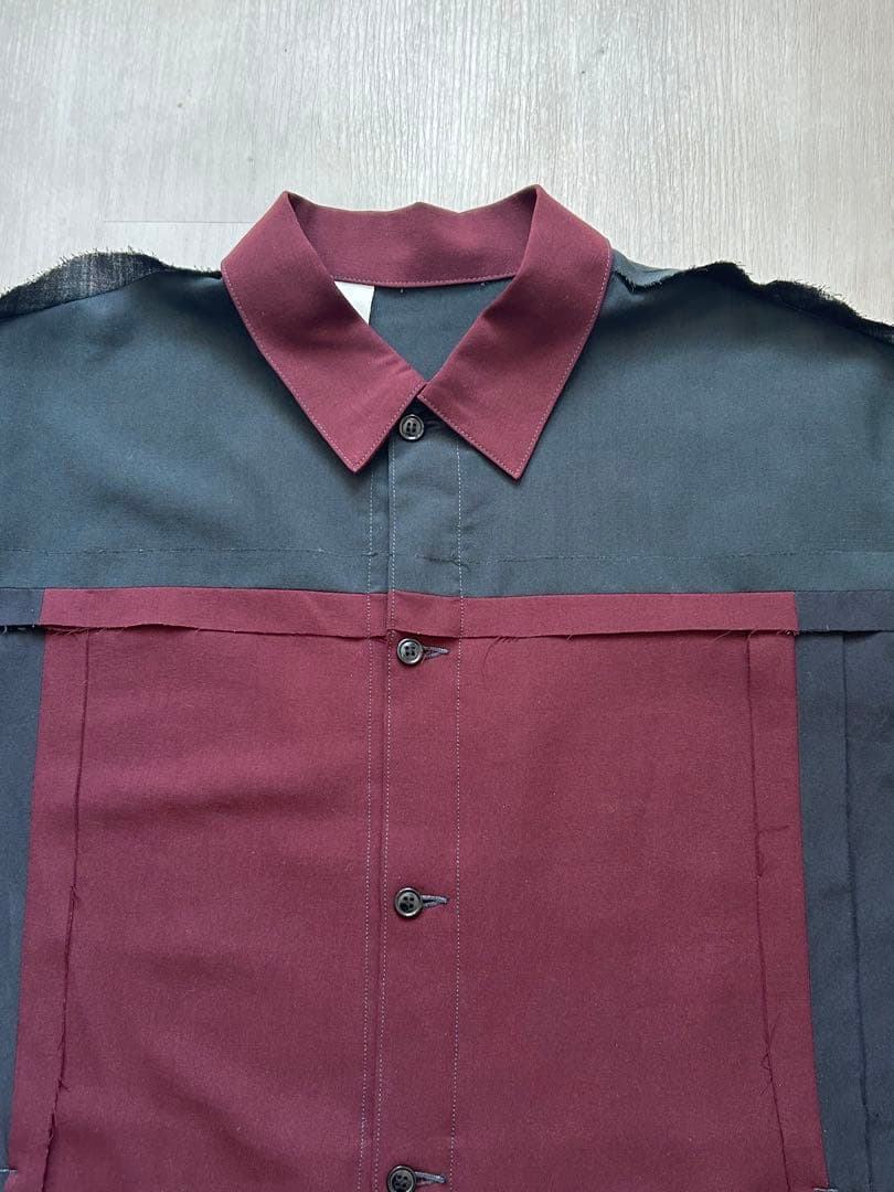 N.HOOLYWOOD 191-SH08-005 pieces/切替シャツ