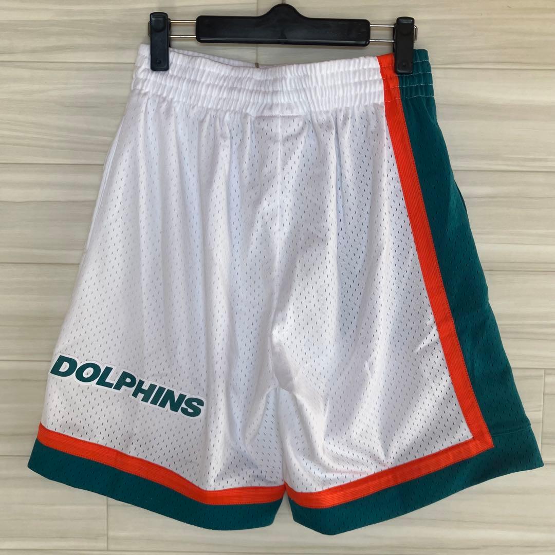 【新品】 NFL マイアミ・ドルフィンズ　アメフト　ハーフパンツ　バスパン